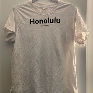 lululemon athletica White Short Sleeve Tee